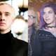 Tom Felton (left) and Natalie Tena (right) as they appeared in the Harry Potter series.